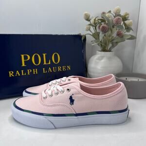 Polo Ralph Lauren Keaton Pony Low-Top Canvas Casual Sneaker Men's 7 D NWB